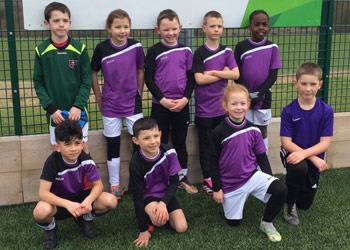 Holy Name Cookridge take part in Football Competition
